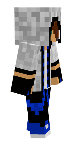 Black skin: body, right side render