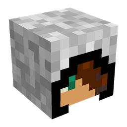 Black skin: head render