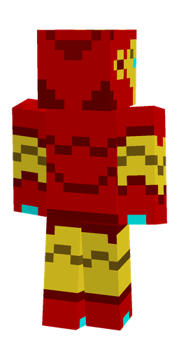 Classic skin: body, back render