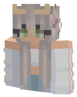 Blue skin: bust render