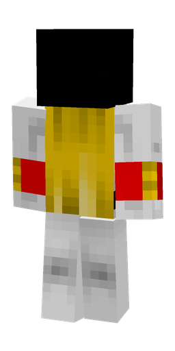 Black skin: body, back render