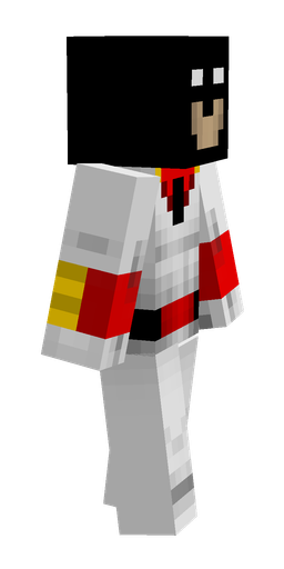 Black skin: body, right side render
