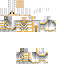 Classic skin: raw texture render