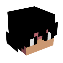 Black skin: head render