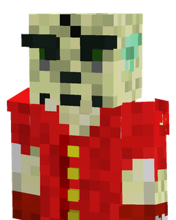 Blue skin: bust render