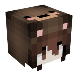 Brown skin: head render