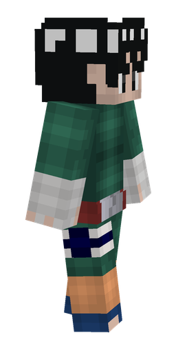 Black skin: body, right side render