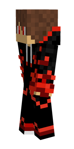 Black skin: body, left side render
