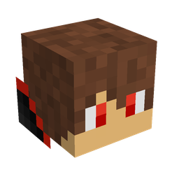 Black skin: head render