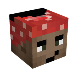 Brown skin: head render