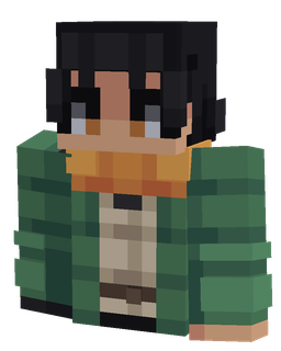 Black skin: bust render