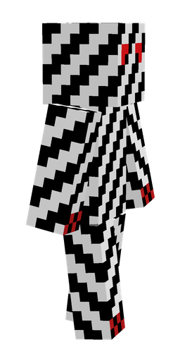 Black skin: body, right side render