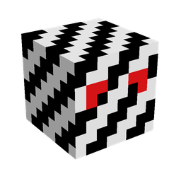 Black skin: head render