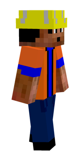 Black skin: body, right side render