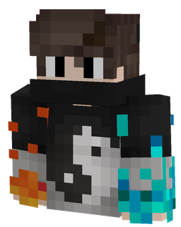 Black skin: bust render