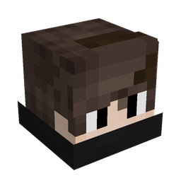Black skin: head render