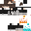 Black skin: raw texture render