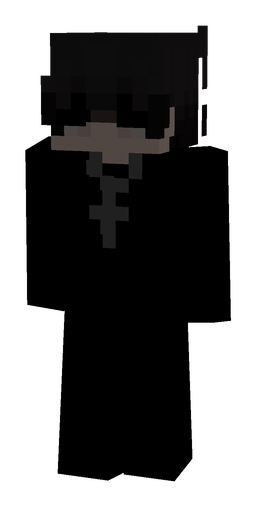 Black skin: body, front render