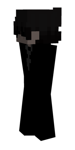 Black skin: body, left side render