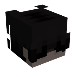 Black skin: head render