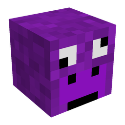 Purple skin: head render