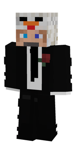 Black skin: body, front render