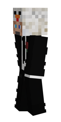 Black skin: body, left side render