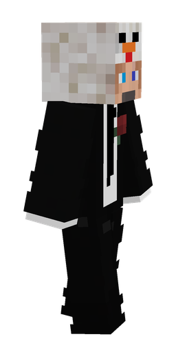 Black skin: body, right side render