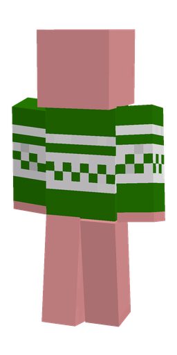 Classic skin: body, back render
