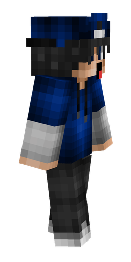 Black skin: body, right side render
