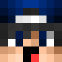 Black skin: face render