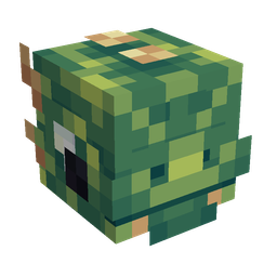 Blue skin: head render