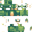 Blue skin: raw texture render