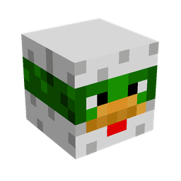 Black skin: head render