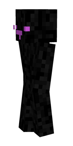 Black skin: body, left side render