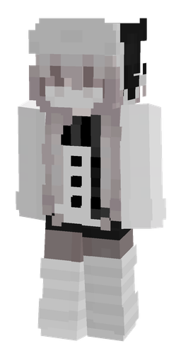 Black skin: body, front render