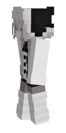 Black skin: body, left side render