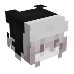 Black skin: head render