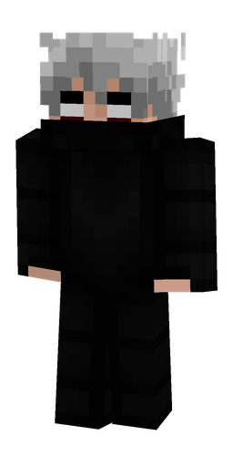 Black skin: body, front render