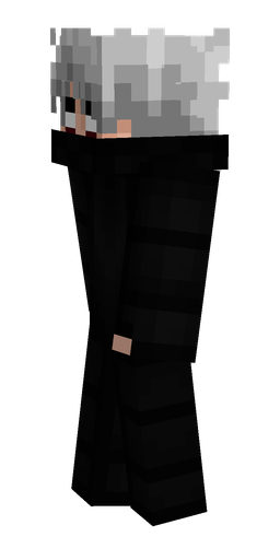 Black skin: body, left side render