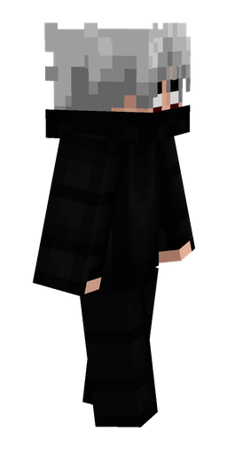 Black skin: body, right side render