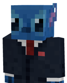 Blue skin: bust render