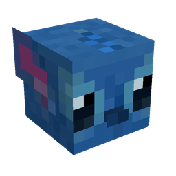 Blue skin: head render