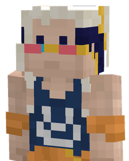 Blue skin: bust render