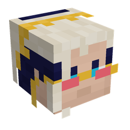 Blue skin: head render