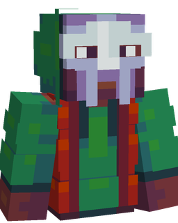 Blue skin: bust render
