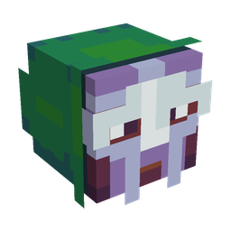Blue skin: head render