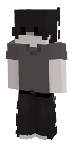 Black skin: body, front render