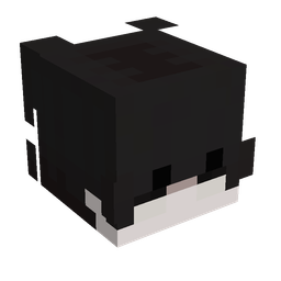 Black skin: head render