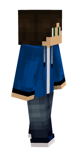 Black skin: body, right side render
